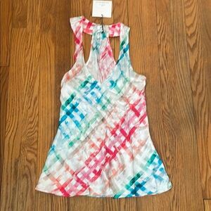 Chloe‎ Kristyn Jessica Cami Sleeveless Blouse Colorful Women's Small NWT
